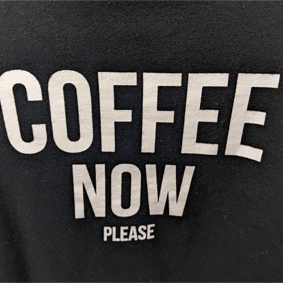 Brunette the Label | "Coffee Now" Crew Neck Sweatshirt - Picture 6 of 9